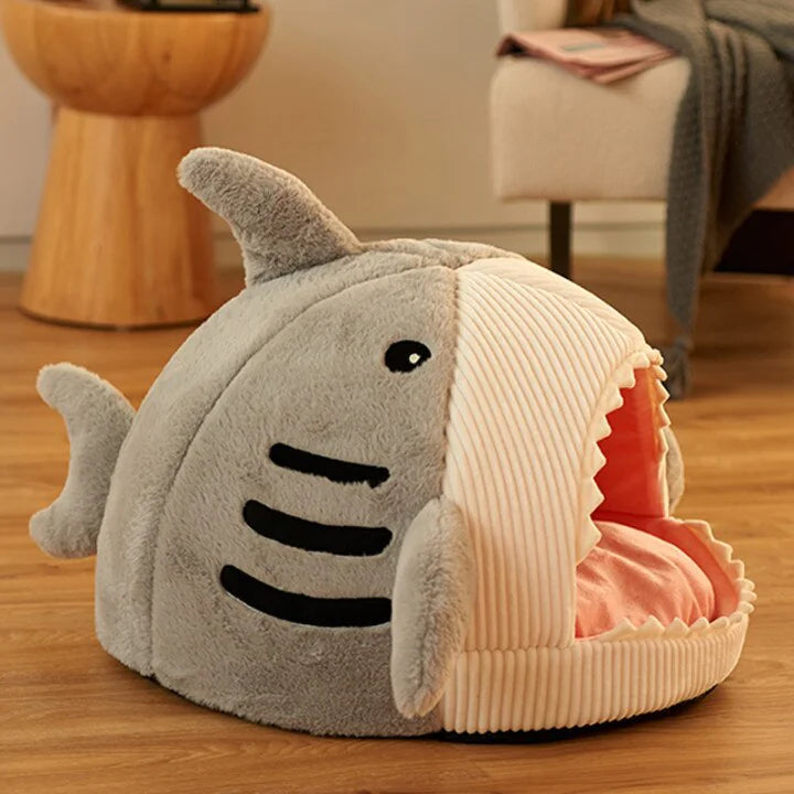 Cozy Shark Pet Lounge