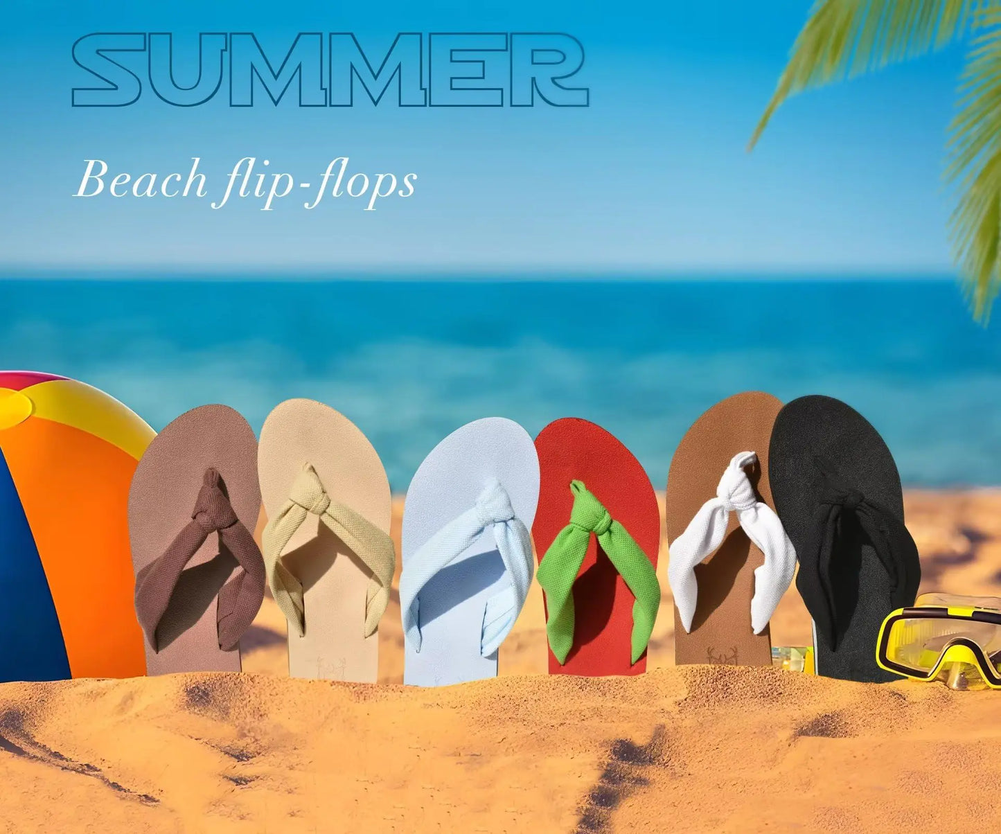 KuaiLu Women's Comfort Arch Support Flip Flops
