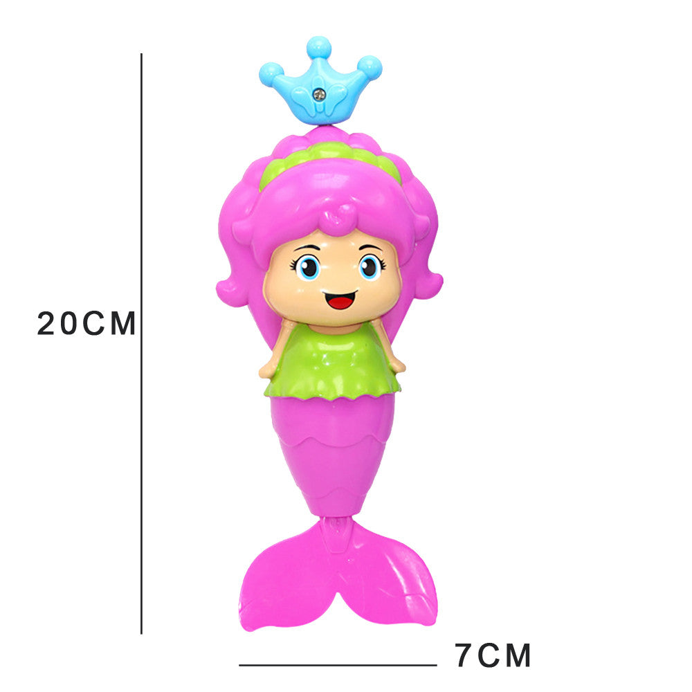Bath Tub Fun Swimming Baby Bath Toy Mermaid Wind