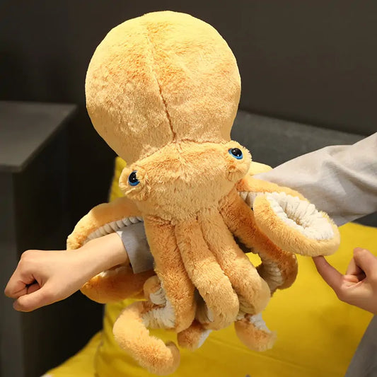 Realistic Octopus Plush Companion