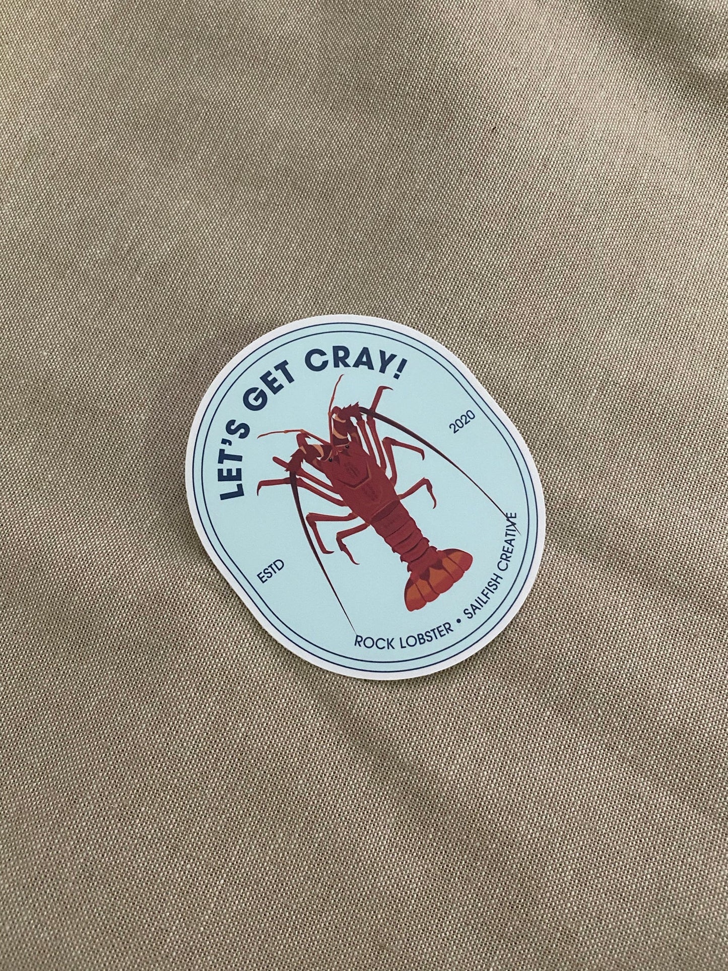 Sticker - Crayfish Pun
