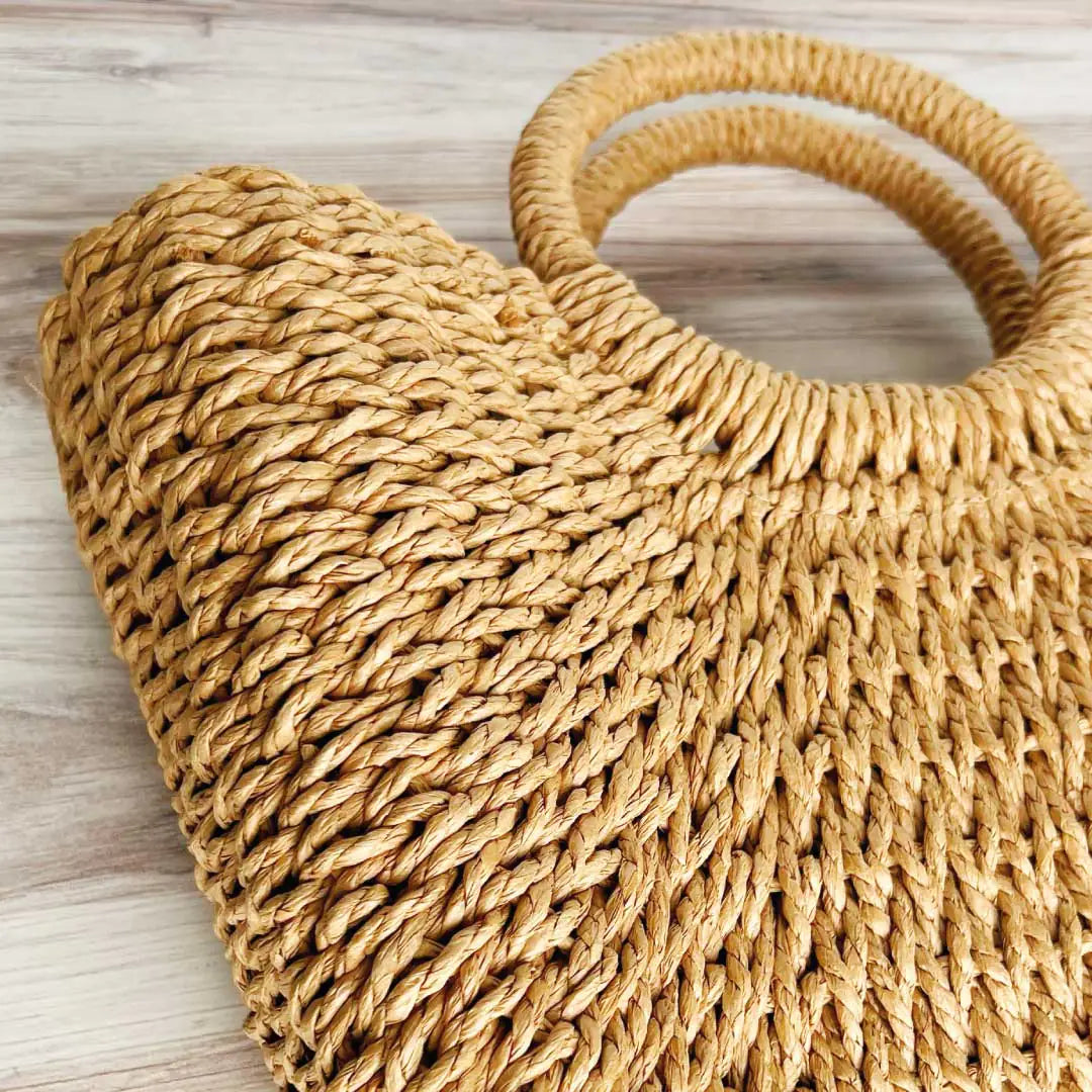 Cyrus Straw Vacation Tote