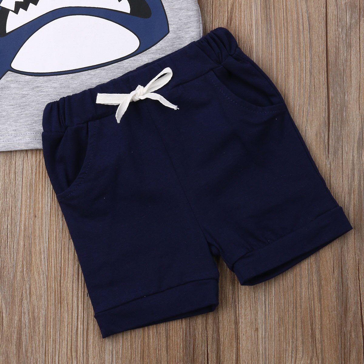 Newborn Toddler Baby Boy Infant Shark T-shirt