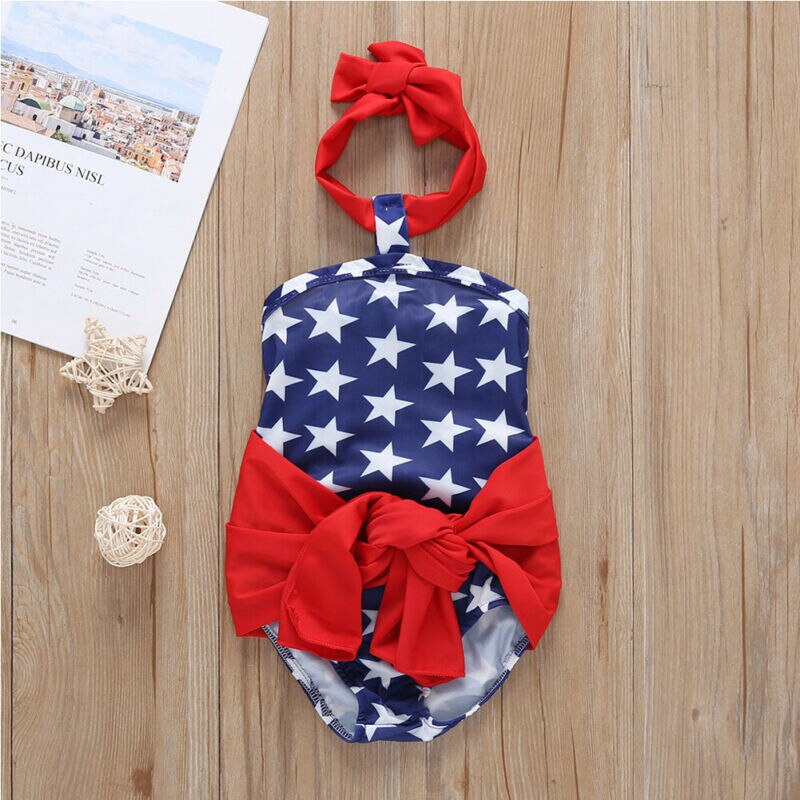 Toddler Girls Baby Independence Day Holiday