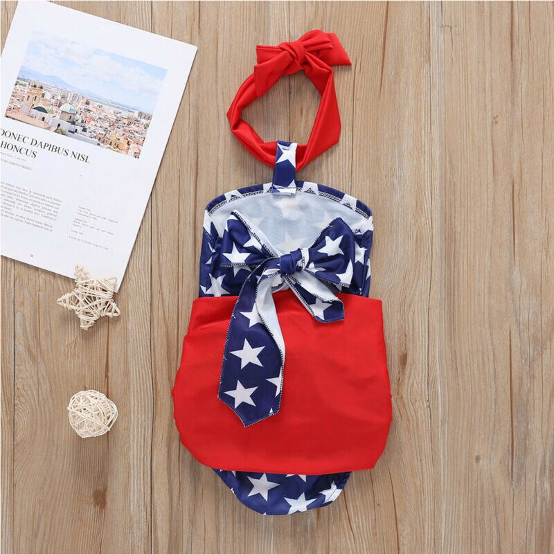 Toddler Girls Baby Independence Day Holiday