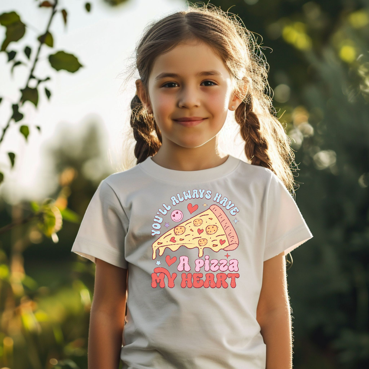 Pizza My Heart Youth Short Sleeve T-Shirt