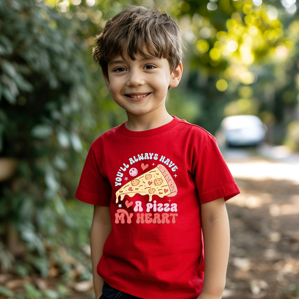 Pizza My Heart Youth Short Sleeve T-Shirt