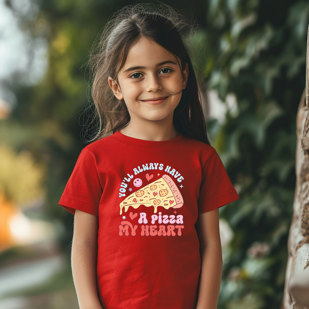 Pizza My Heart Youth Short Sleeve T-Shirt