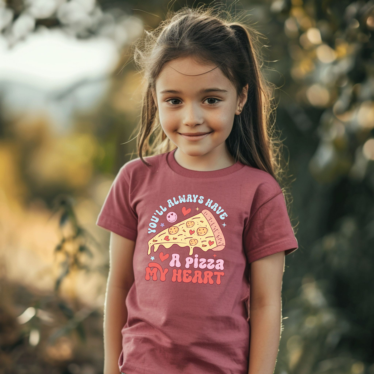 Pizza My Heart Youth Short Sleeve T-Shirt