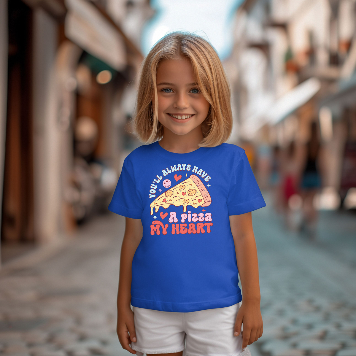 Pizza My Heart Youth Short Sleeve T-Shirt