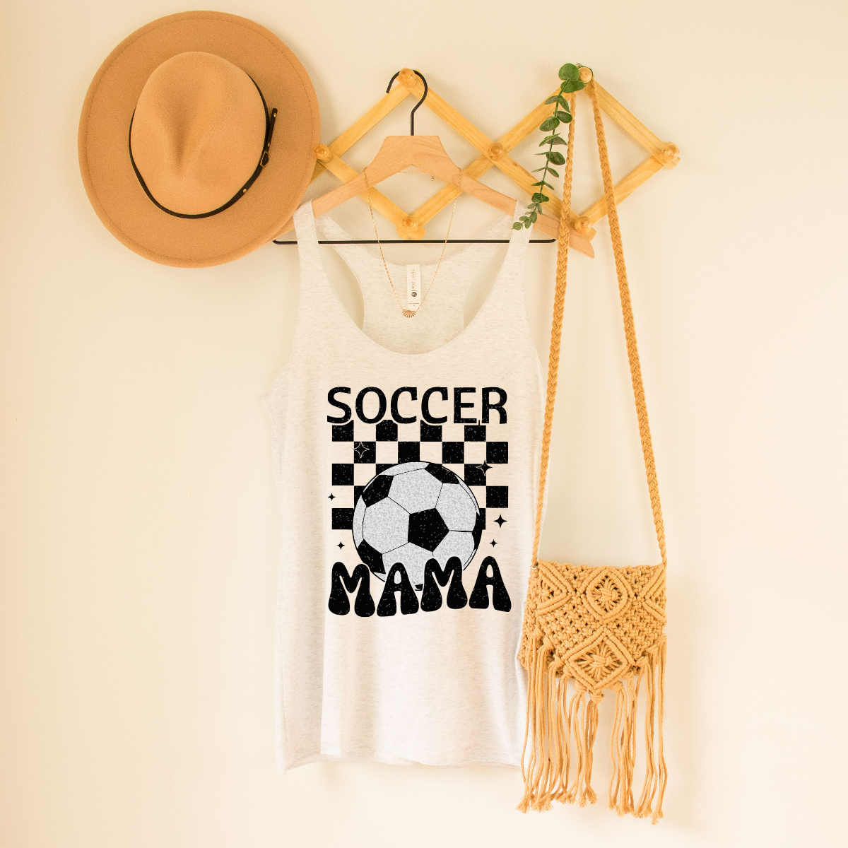 Soccer Mama Women's Cute Racerback Tank