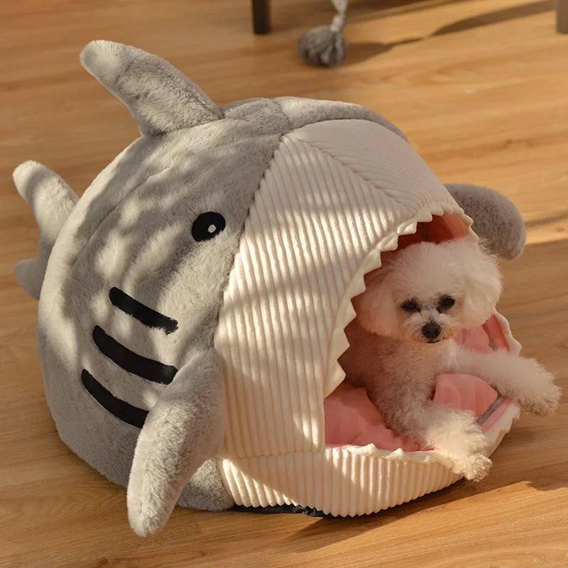 Cozy Shark Pet Lounge