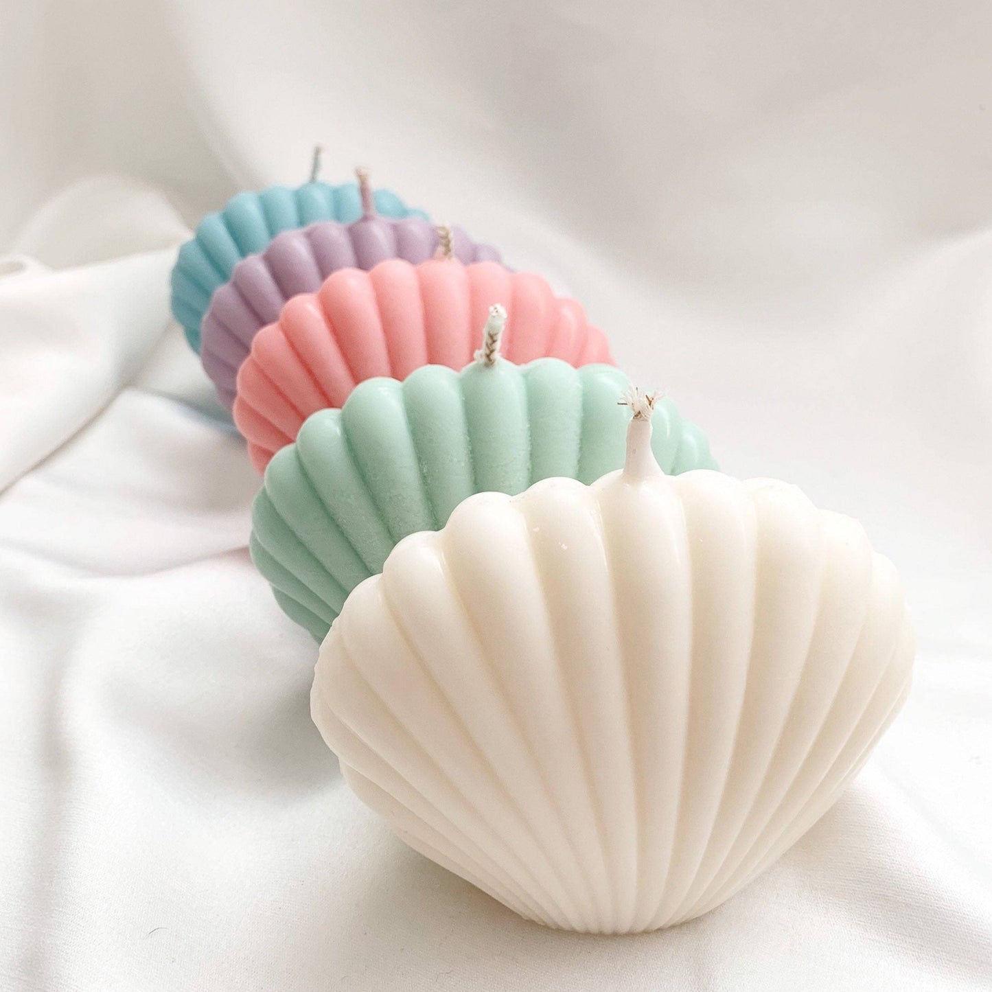 Seashell Candle