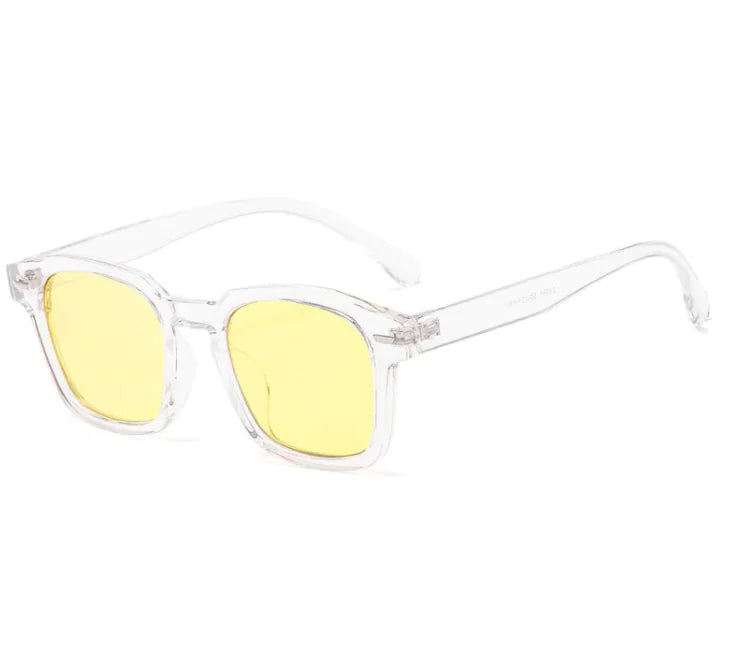 WaveRider Blue Lens Sunglasses – Metallic Hinge Detail