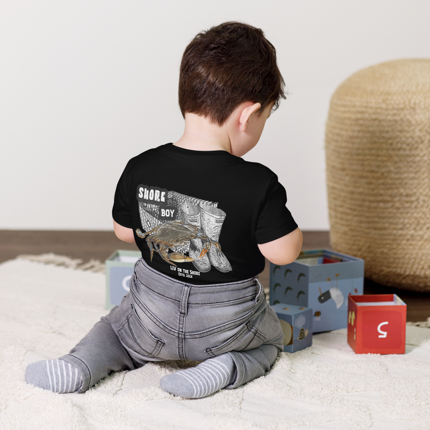 Shore Boy Toddler Short Sleeve Tee