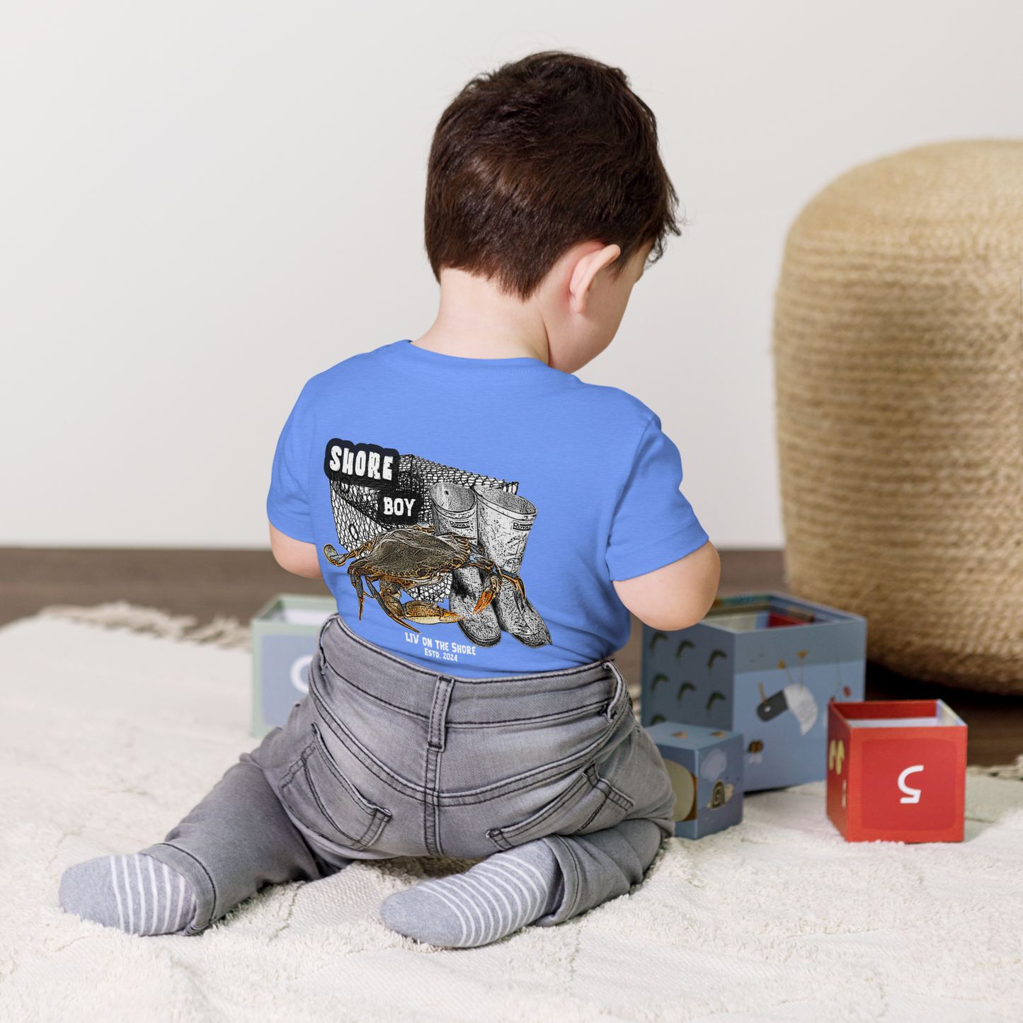 Shore Boy Toddler Short Sleeve Tee